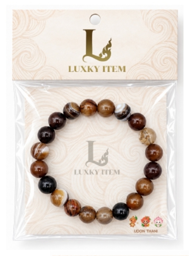 สร้อยข้อมือหินมงคลตามวันเกิด แบรนด์Luxky Item